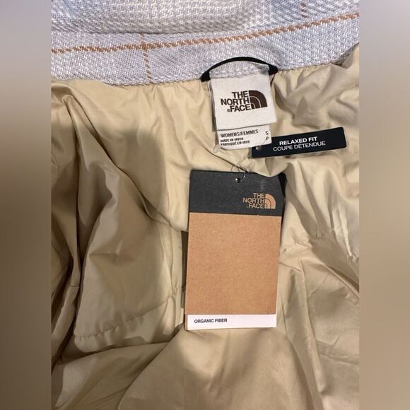 🔥 THE NORTH FACE Valley Twill Utility Button Down Flannel Jacket Coat Parka Siz - Picture 11 of 11